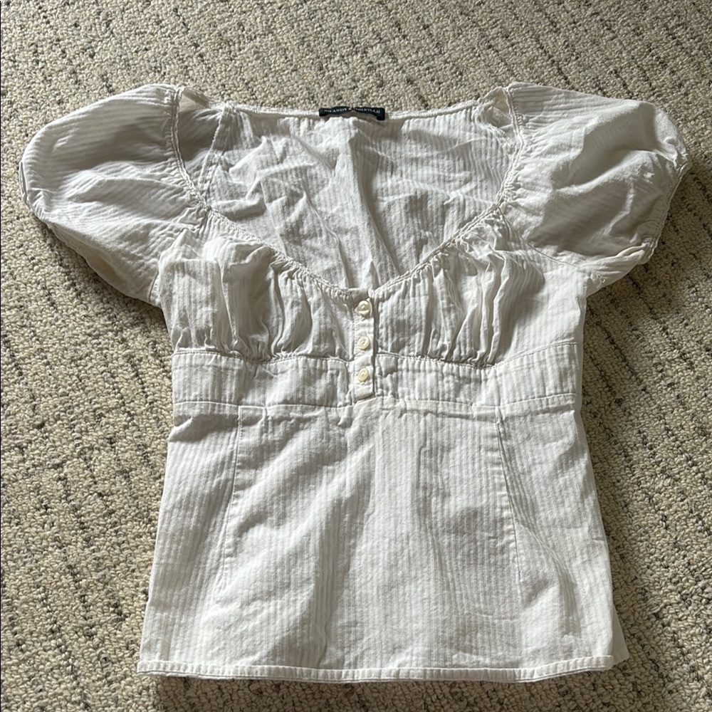 Brandy Melville Cream Blouse